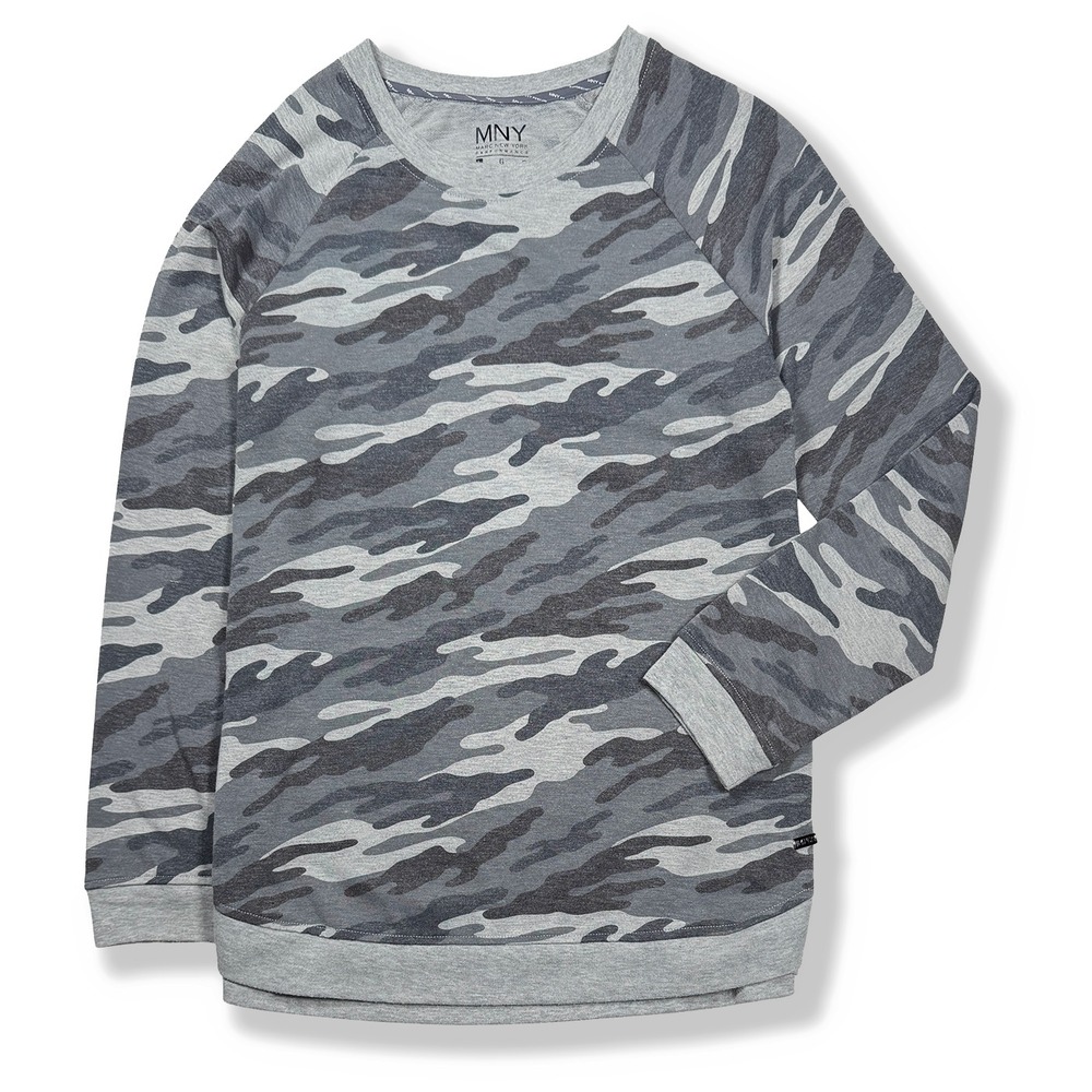 Marc New York Performance Pullover Shirt - Womens Large Grey Camo - #45887-M10